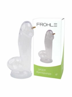 Fröhle: SP009 Realistischer Peniszylinder, glasklar