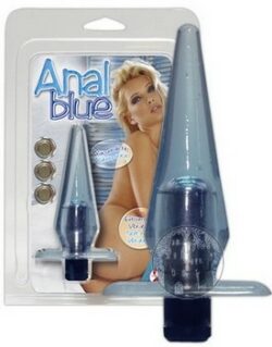 Anal Blue Vibrator Buttplug