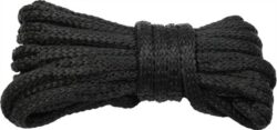 Bondage Seil mit Spalt schwarz