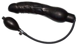 Pumpdildo "Black Latex Balloon", 23 cm