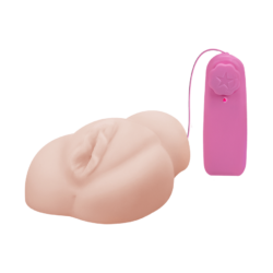 Vagina-Masturbator mit Vibration, 13cm