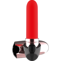 Minivibrator "Vibrating Lipstick" im Lippenstift-Design