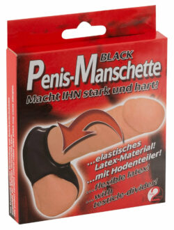 Manschette Penis-Manschette mit Hodenteiler