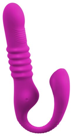 Stoßvibrator "3 Function" mit klopfendem Klitoris-Stimulator