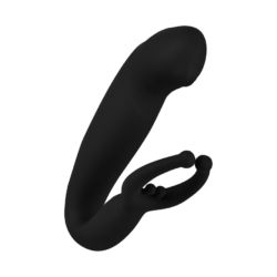 Analvibrator mit Penisring, 13 cm