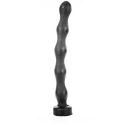 Anal snake with waves, black