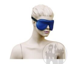 Augenbinde blau-schwarz