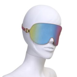 Augenbinde regenbogenfarben