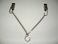 Breast / Vaginal clamps with chain and hook