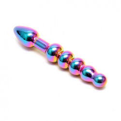 Bunter Glas-Dildo