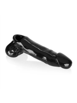 Daddy Cocksheath: Penis-/Hodenhülle, schwarz