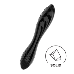 Dazzling Crystal 1 - Glasdildo - Schwarz