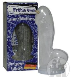 Hodenkondom gross glasklar