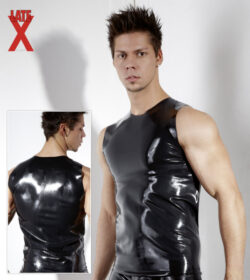 Latex muscle shirt