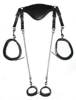 Leather loveswing
