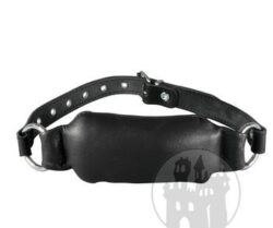 Leder Mundknebel breit