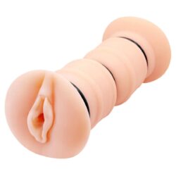 Masturbator "Double Vagina: Emma" mit Penisringen