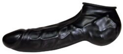 Penis-/Hodenhülle "Black Sleeve" aus Latex