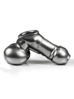 Sackjack Wearable Jack Off Sheath: Penis- und Hodenhülle, grau