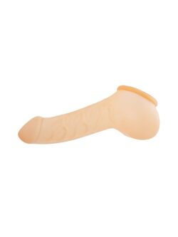 Toylie Franz: Latex-Penis-Hodenhülle, transparent