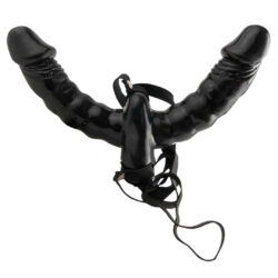 Umschnalldildo "Vibrating Double Delight Strap-On"
