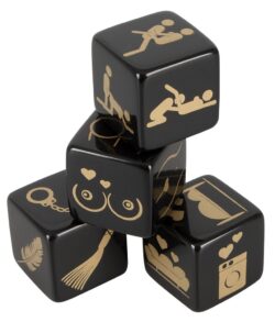 4-teiliges Würfel-Set "Wie wird Dein Sex?"