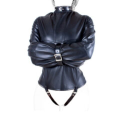 Bondage Faux Leather Straitjacket with Straps