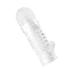 Genoppte Penishülle, 13 cm