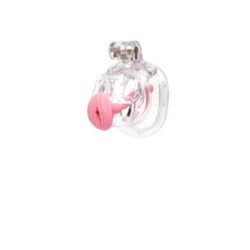 Premium-Keuschheitskäfig Guardian Clear - 0