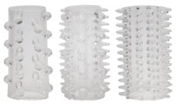 3-teiliges Penismanschetten-Set "Sleeve Set"