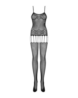 Catsuit in Straps-Optik
