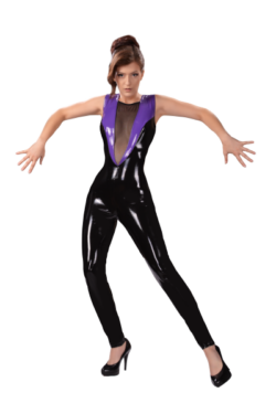 Datex-Catsuit mit Tülleinsatz