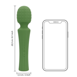 Leistungsstarker Massagestab-Vibrator mit festem Griff