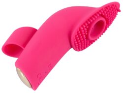 "Licking and Pulsating Finger Stimulator" mit Action-Zunge und sanft pulsierenden Luftströmen