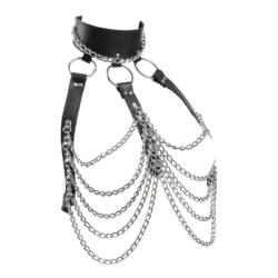 Sexy Ketten-BH mit Halsband