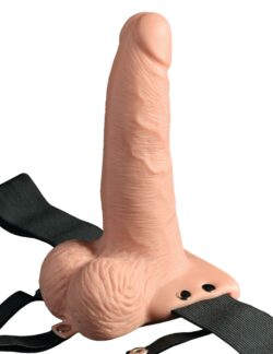 Umschnallvibrator "6 Zoll RC Strap-on" mit 10 Vibrationsmodi