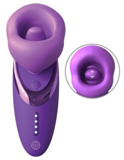 Zungenvibrator "Pleasure Sucker" mit Saugschale