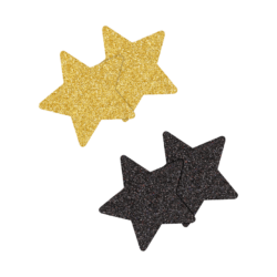 Pretty Pasties - Glitter Stars, 2 Paar