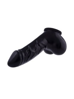 Toylie Danny: Latex-Penis-Hodenhülle, schwarz