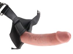 Umschnalldildo "Strap-on with 9 Inch", inklusive Harness, 23 cm
