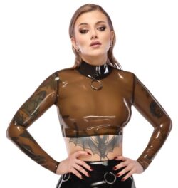 Latex Shirt mit O-Ring